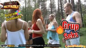 Rüya Gibi Bir Piknik: Sınıf Arkadaşları Arasında Ormanda Grup Seks
