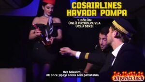 Pompa Airlines 1. Bölüm - Futbolcu, Pilot, Hostes üçgeni altyazili porno 1 #Üçlüler | anal seks | anal sex Seksi hostesi ünlü futbolcuya siktiren cuckold pilot, altyazili porno izle altyazili1.online